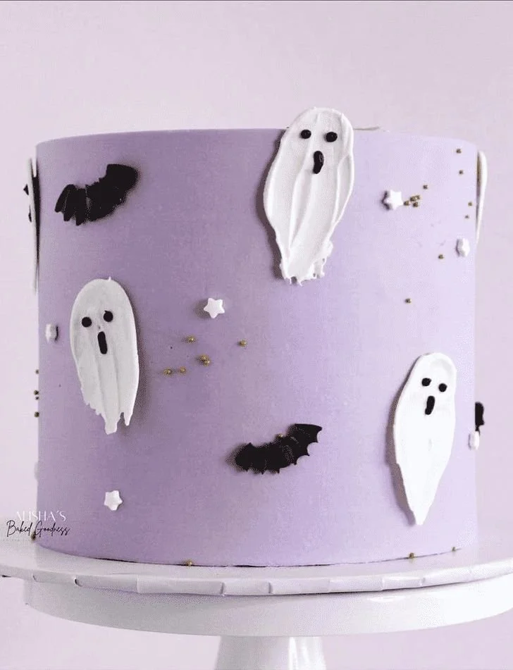 Halloween ghost birthday cake ideas images showcasing spooky cake designs.