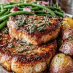 sheet pan lemon garlic pork chops recipe easy fami 2026 07 17 013543 1