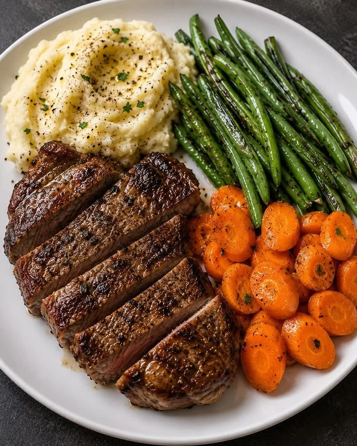 A colorful plate of healthy food promoting healthy food habits.